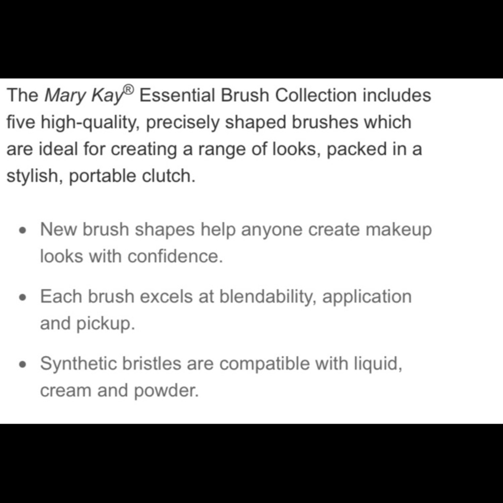 MK Essential Brush Collection - Picture 2 of 3